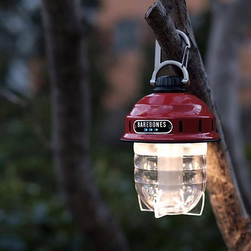 Outdoor Lantern Beacon for Camping and Portable Use