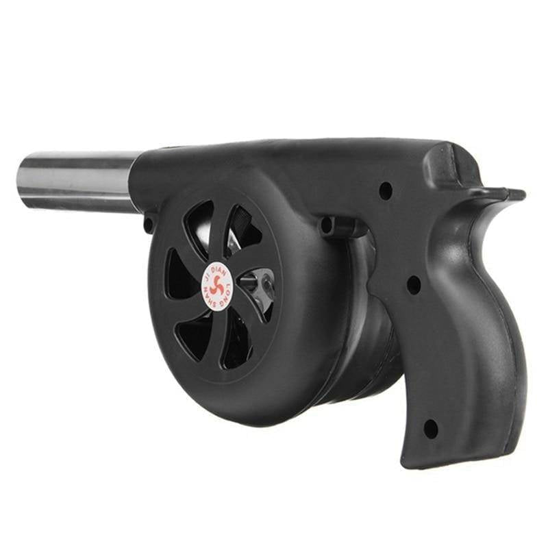 Outdoor Cooking Hand-Crank BBQ Blower – Portable Manual Fan