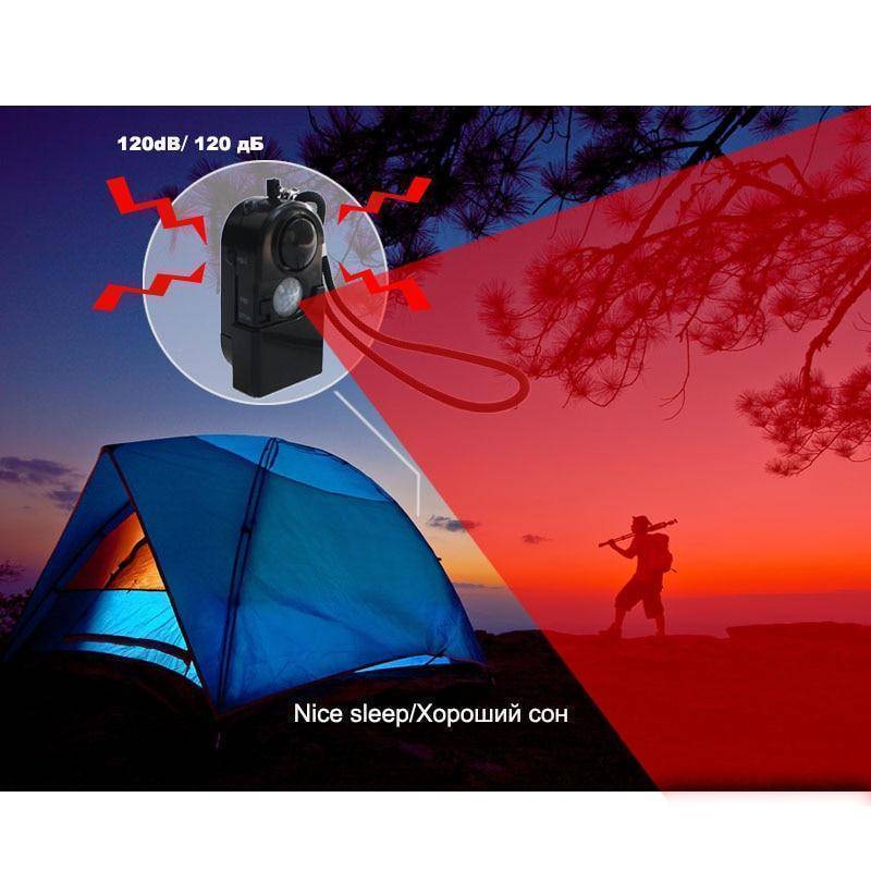 Compact Infrared Motion Detector Alarm with PIR Technology
