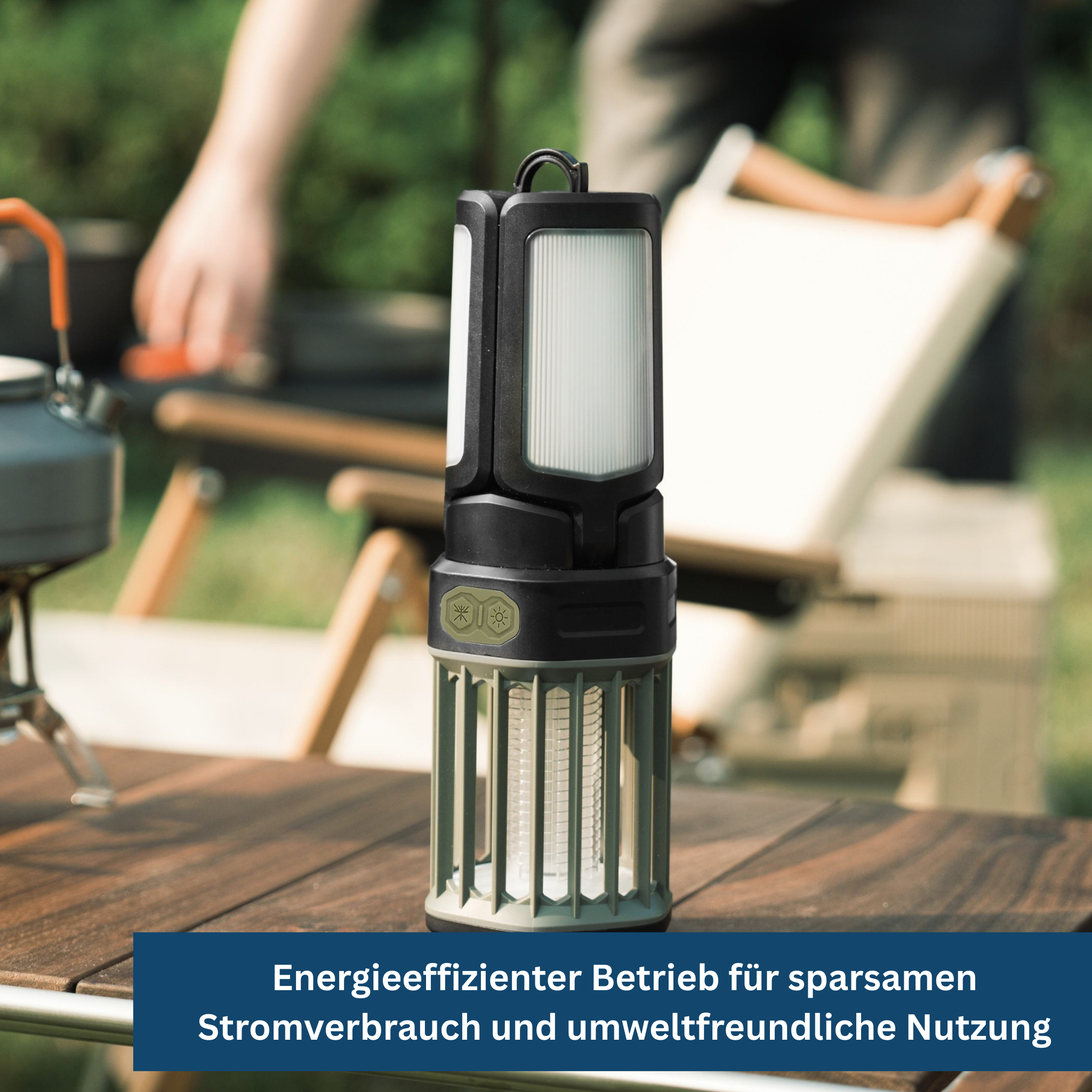 Portable Lantern for Mosquito Repellent