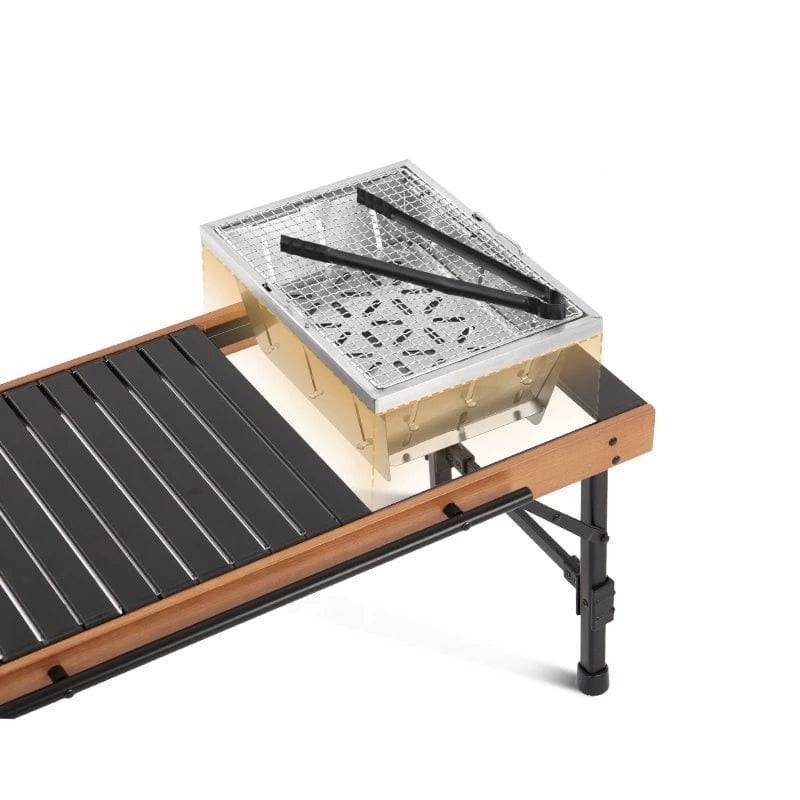 Folding BBQ Cooking Station for Portable Outdoor Camping