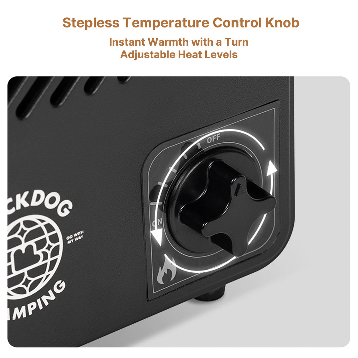 Outdoor Portable Heater Featuring Boiling Capability