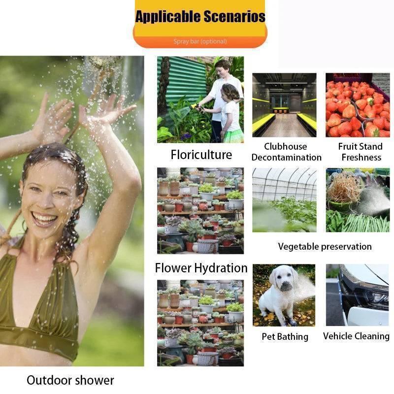 Self-Contained Outdoor Shower for Camping – No Electricity Required