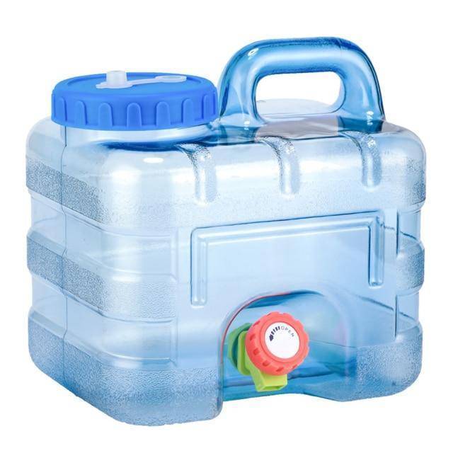 Outdoor Water Storage Tank with Faucet – Portable Design