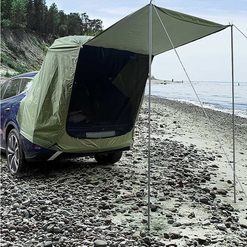 Camping Awning Shelter for SUVs - Portable Tailgate Tent