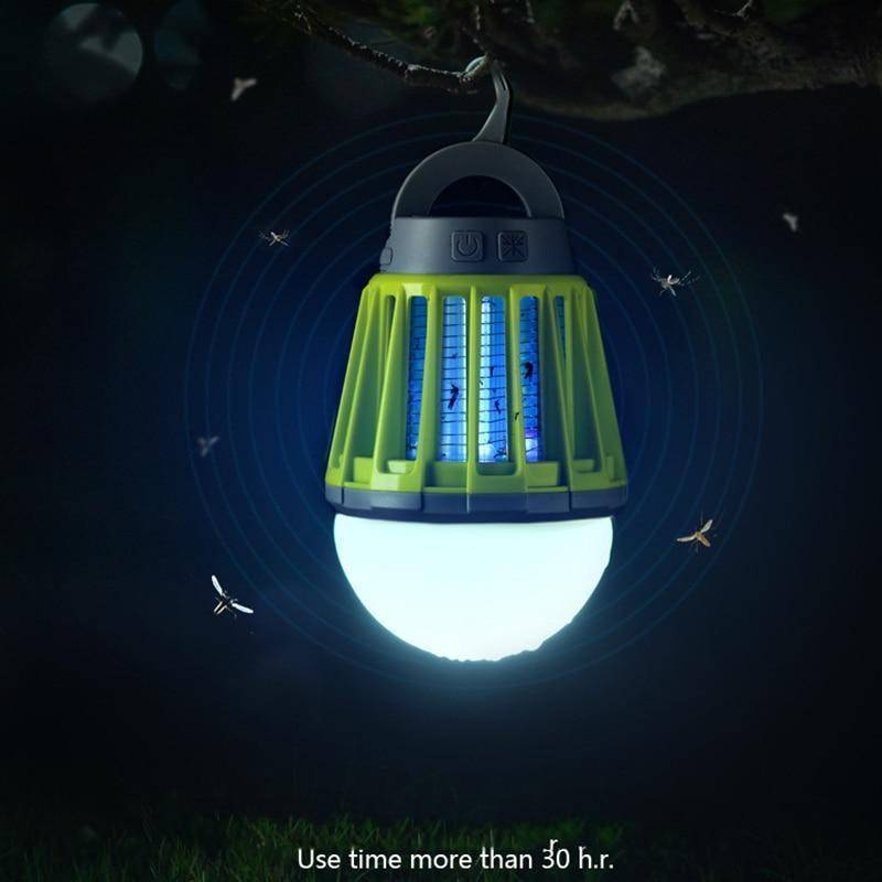 Rechargeable Mosquito Trap and LED Lantern with USB – 2-in-1 Design
