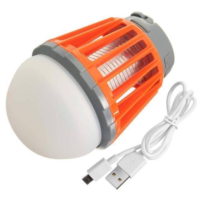 Rechargeable Mosquito Trap and LED Lantern with USB – 2-in-1 Design