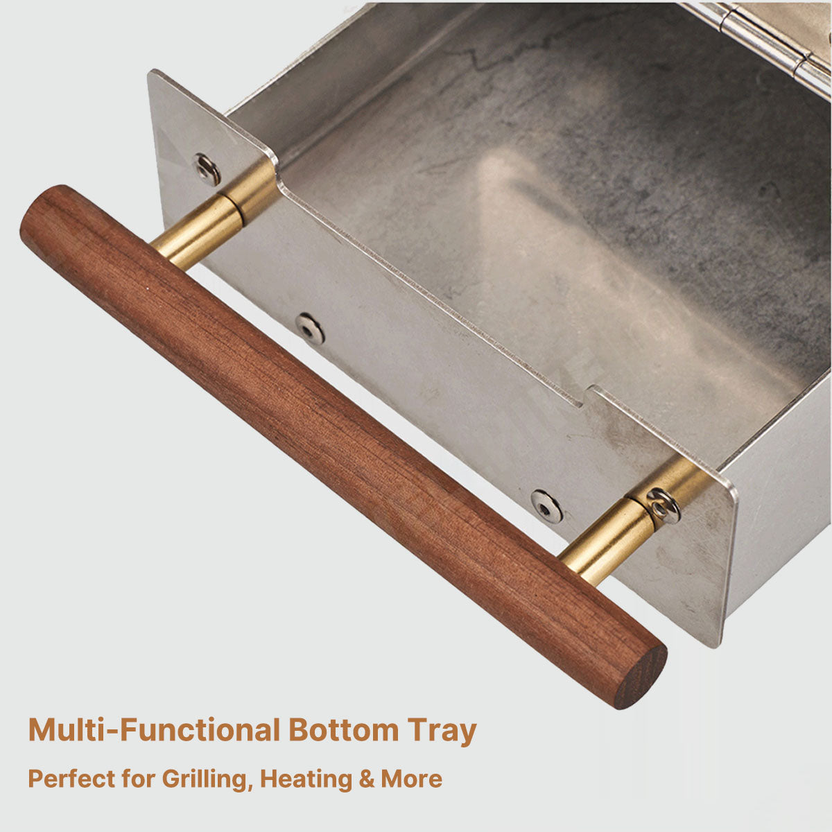Camping Stove for Outdoor Use - Portable Wood Burning Design