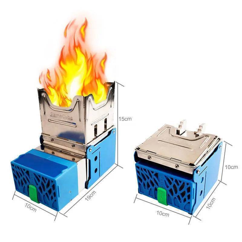 USB-Powered Camping Stove for Portable Wood Burning
