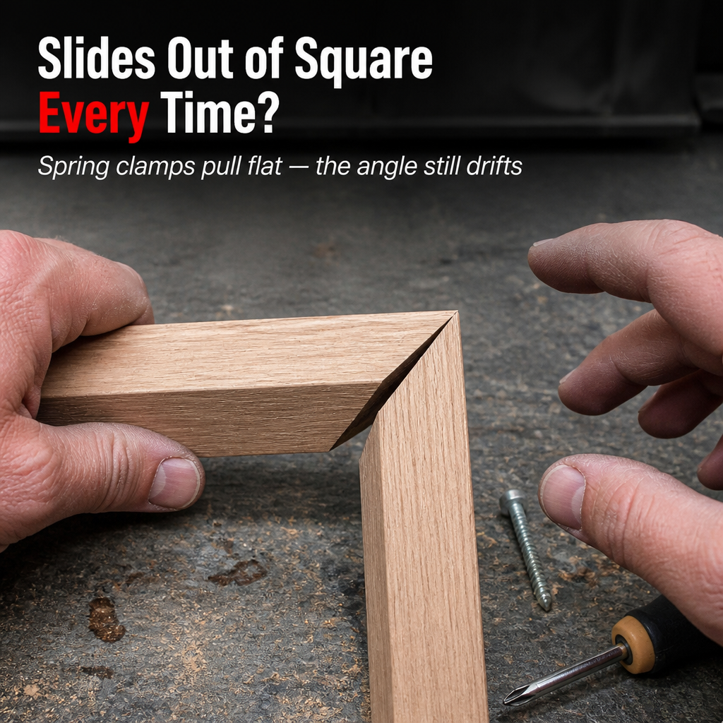 TrueGrip™ — Lock Any Corner from 10° to 180° Dead-On Every Time