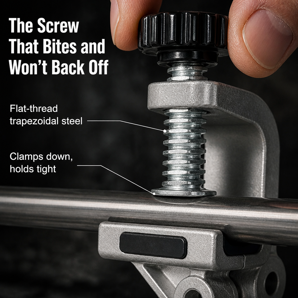 TrueGrip™ — Lock Any Corner from 10° to 180° Dead-On Every Time