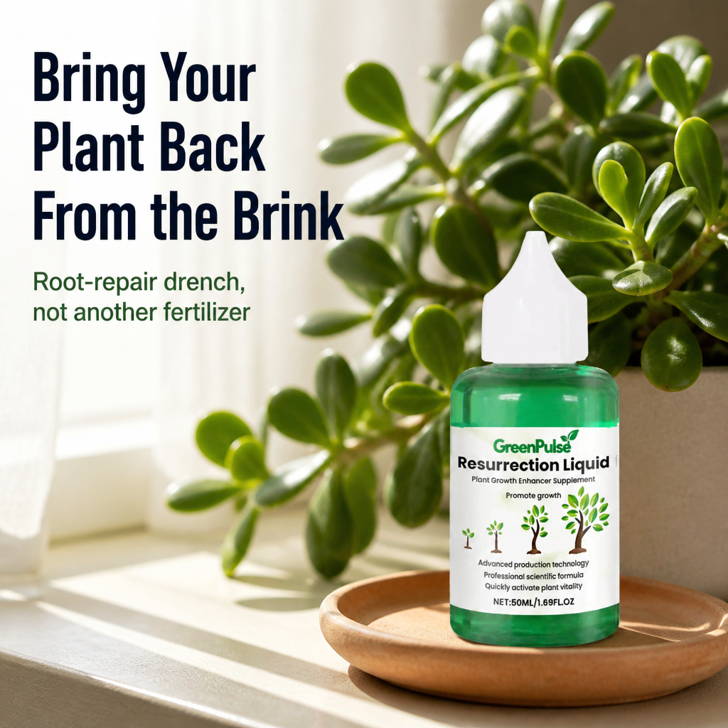 GreenPulse™ — Revive Dying Plants and Rebuild Strong Roots in Days