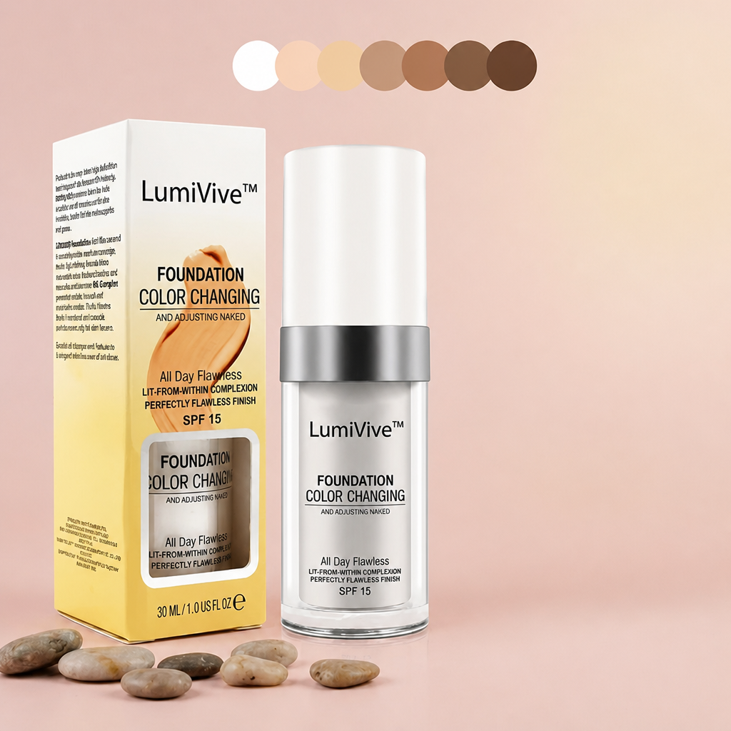 LumiVive™ — Your Skin’s Perfect Match for Effortless, All-Day Confidence