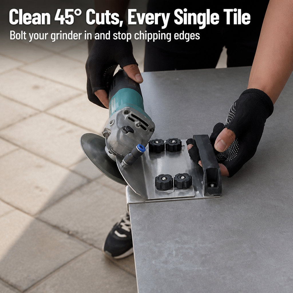 TitanEdge™ — Cut Flawless 45° Tile Edges With Zero Wobble or Chipping