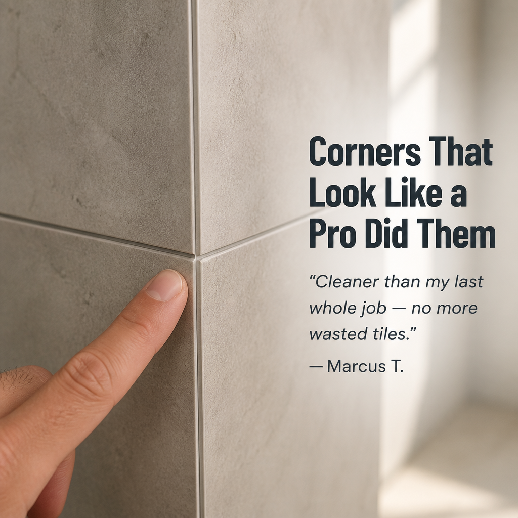 TitanEdge™ — Cut Flawless 45° Tile Edges With Zero Wobble or Chipping
