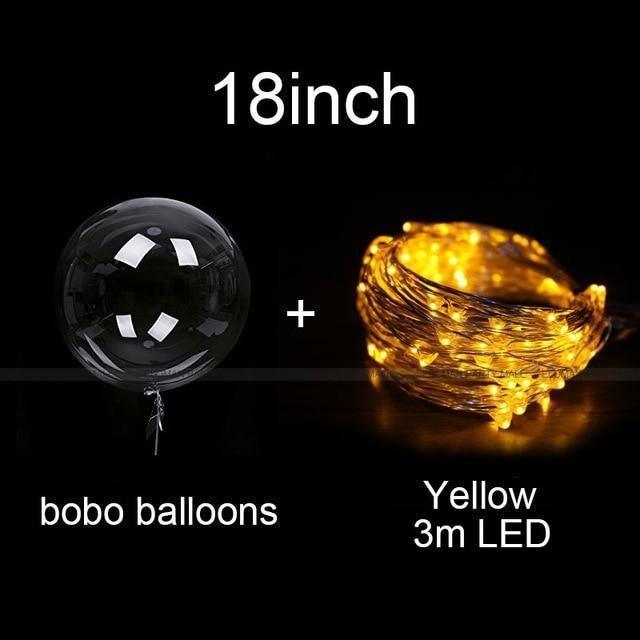 Reusable LED Balloons for Illuminating Your Celebrations (X10)