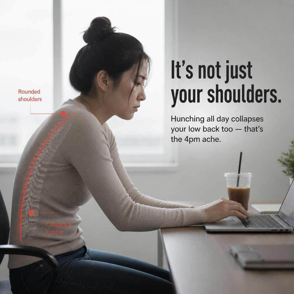 AlignPro™ — Fix Hunched Shoulders and a Tight Low Back in One Brace