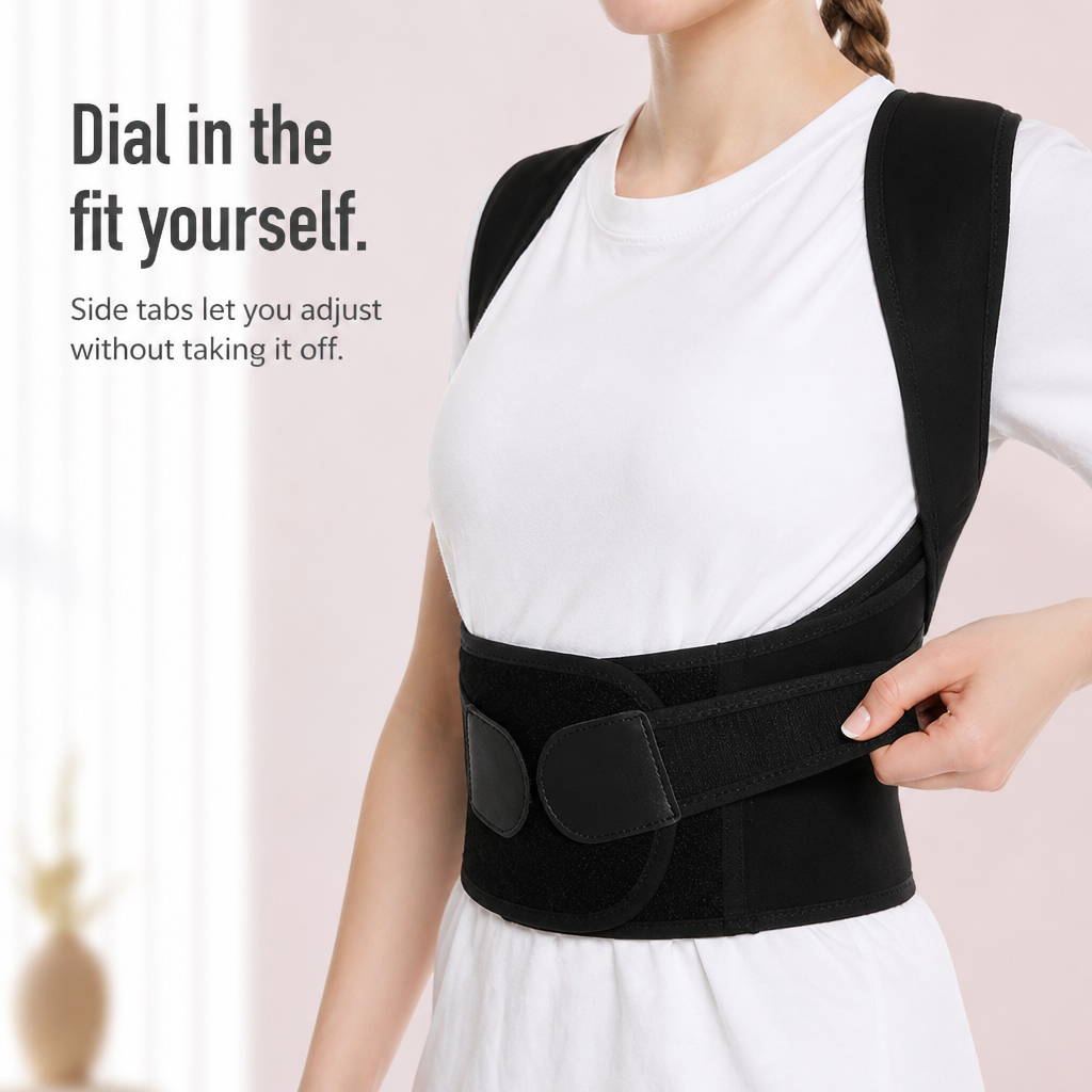 AlignPro™ — Fix Hunched Shoulders and a Tight Low Back in One Brace