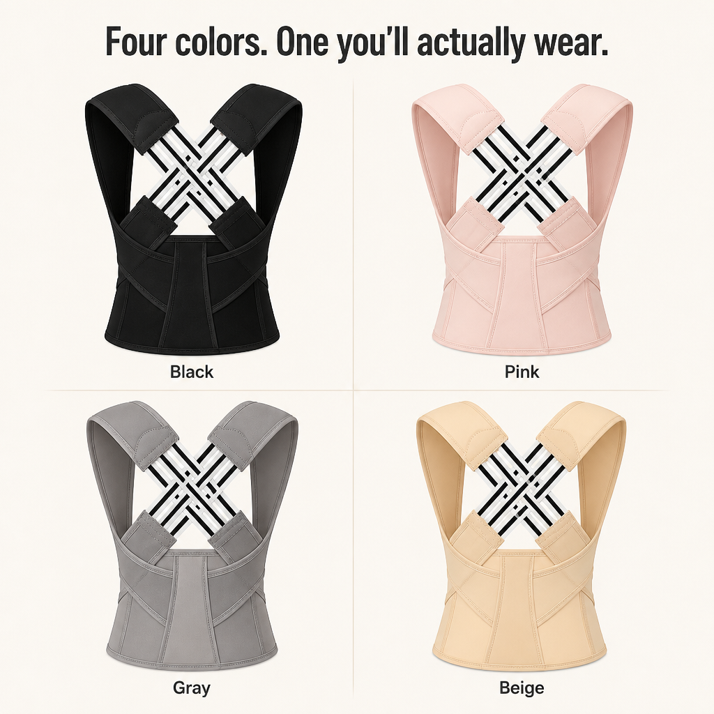 AlignPro™ — Fix Hunched Shoulders and a Tight Low Back in One Brace