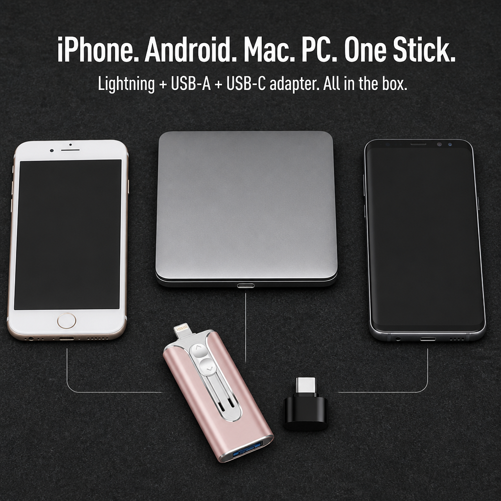 MemoraLink™ — Free Up Your iPhone in Seconds, No iCloud Needed