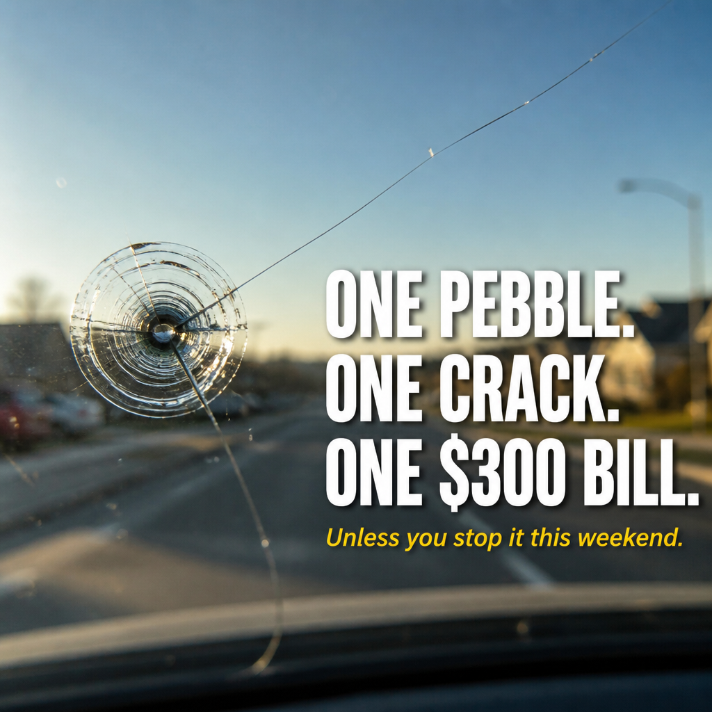 CrystalSeal™ — Seal Rock Chips and Stop Cracks From Spreading in 10 Minutes