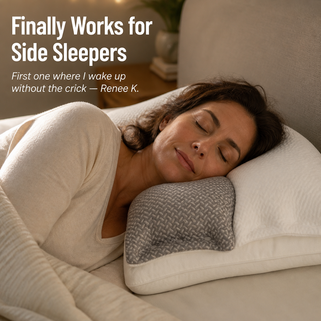 VersaRest™ — Cradle Your Neck and Wake Up Without the Morning Stiffness