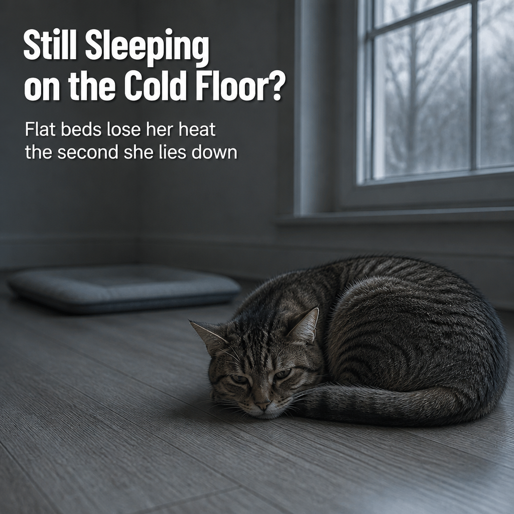 FurHaven™ — Wrap Her in a Self-Warming Den She'll Claim All Winter