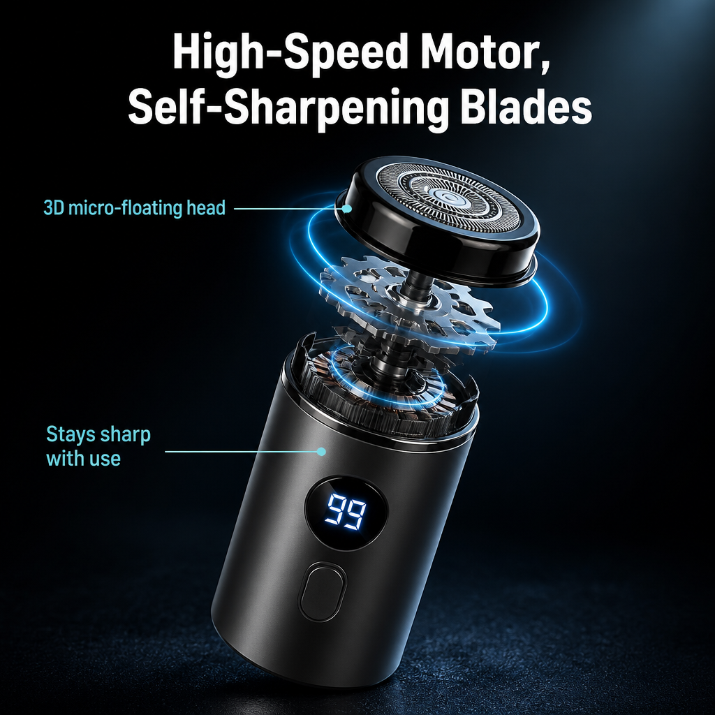 VeloraSilk™ — Get a Clean, Close Shave Anywhere in Under a Minute