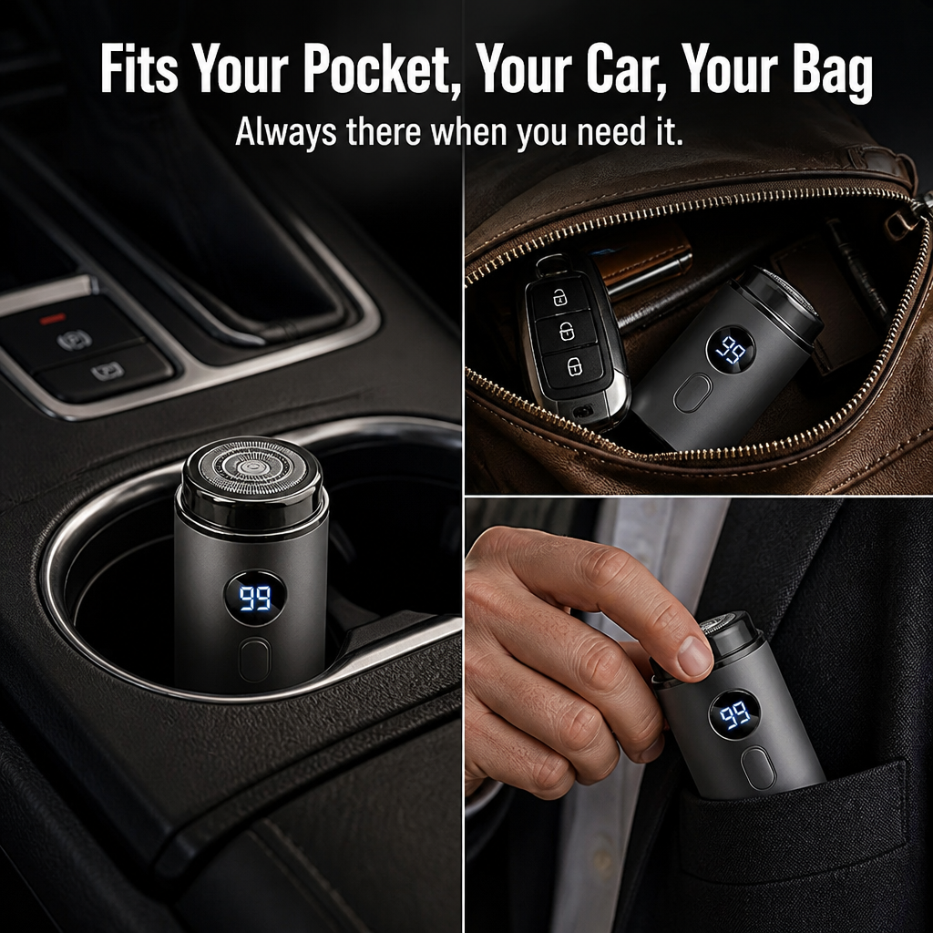 VeloraSilk™ — Get a Clean, Close Shave Anywhere in Under a Minute