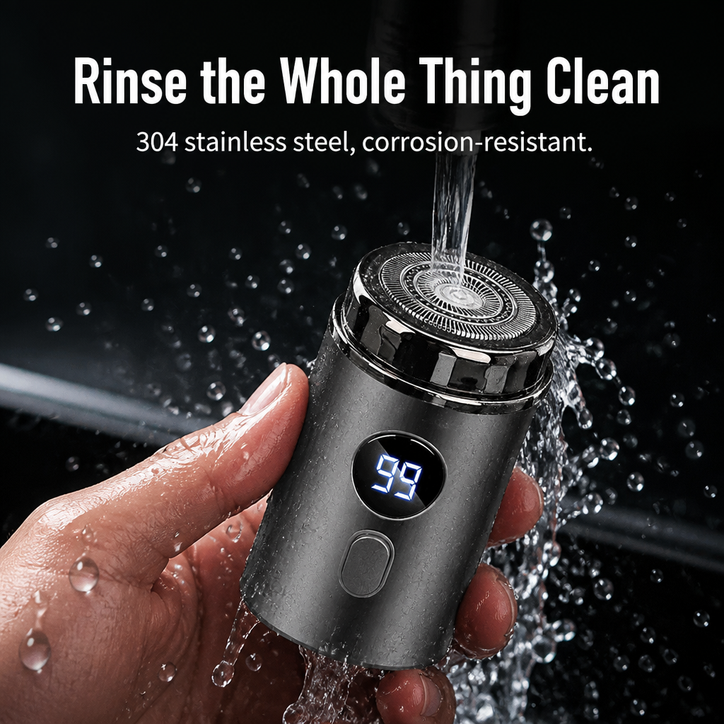 VeloraSilk™ — Get a Clean, Close Shave Anywhere in Under a Minute