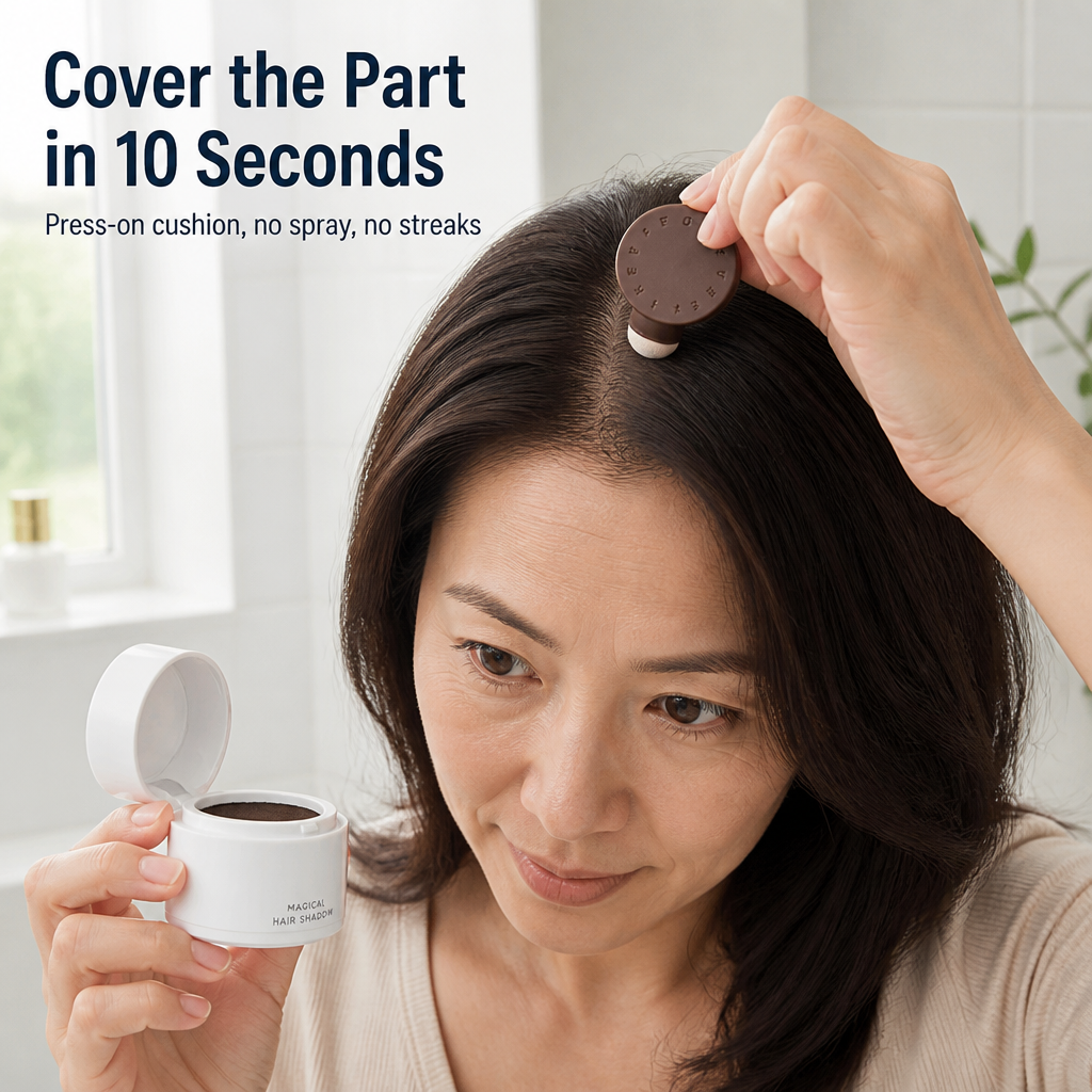 VivaRoot™ Hair Sculptor — Press On Fuller Roots & Sharper Brows in Seconds, No Smudging