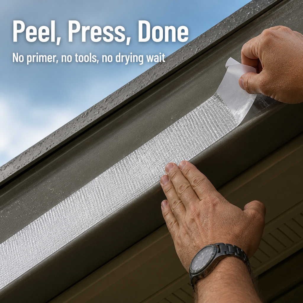 ArmorSeal™ — Stop Roof, Gutter & Pipe Leaks Cold In One Peel