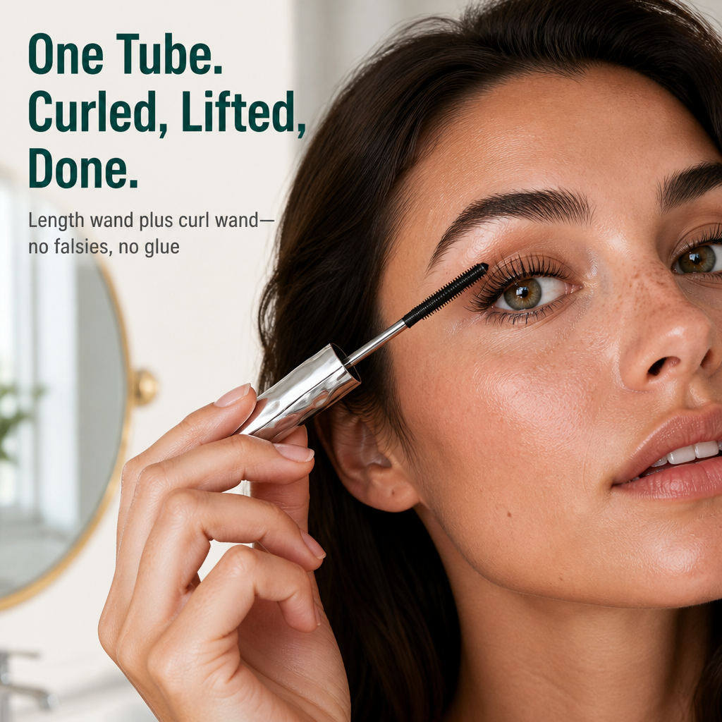 VelaraLift™ — Curl, Lengthen & Lock Lashes in One Spiral-Brush Tube | Buy 2 Get 1 Free