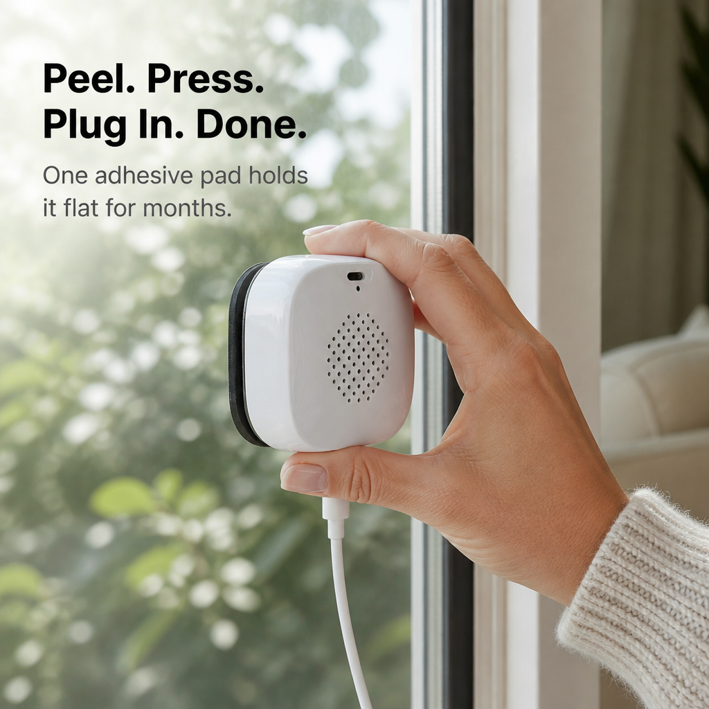 VigilanceEye™ — Stick It to Any Window and Watch Your Porch in 5 Minutes
