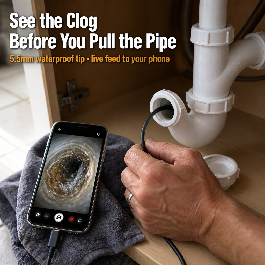 VeoLens™ — See Inside Walls, Drains & Engines Without Tearing Them Apart