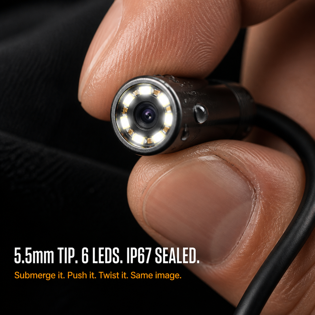 VeoLens™ — See Inside Walls, Drains & Engines Without Tearing Them Apart