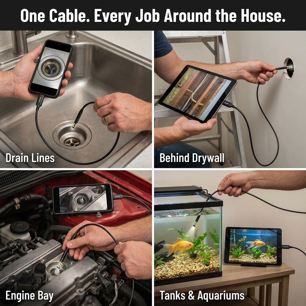 VeoLens™ — See Inside Walls, Drains & Engines Without Tearing Them Apart