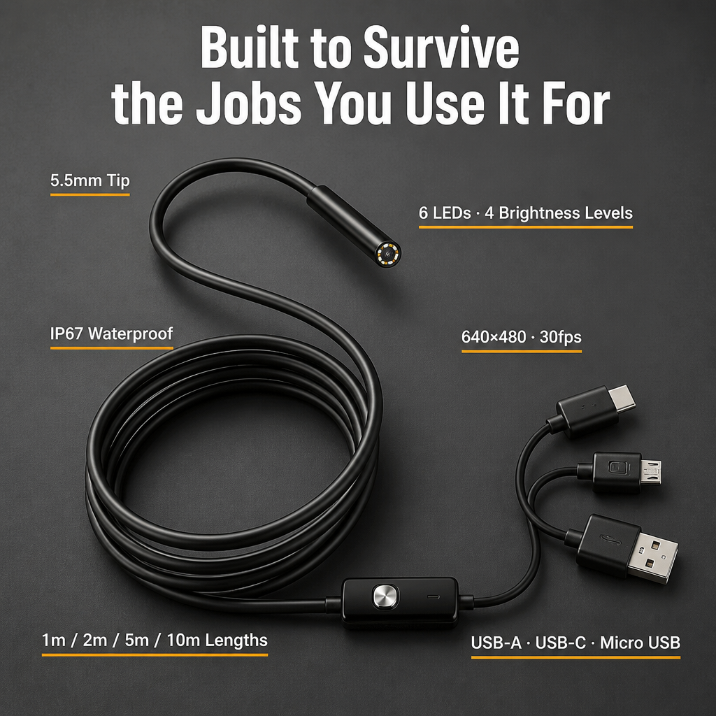 VeoLens™ — See Inside Walls, Drains & Engines Without Tearing Them Apart
