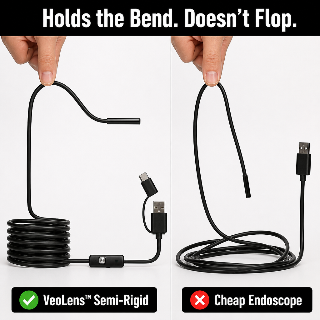 VeoLens™ — See Inside Walls, Drains & Engines Without Tearing Them Apart