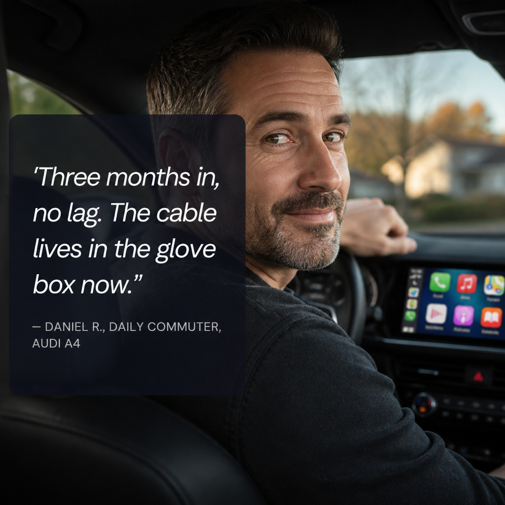DriveFlow™ — Make CarPlay or Android Auto Wireless In 5–15 Seconds