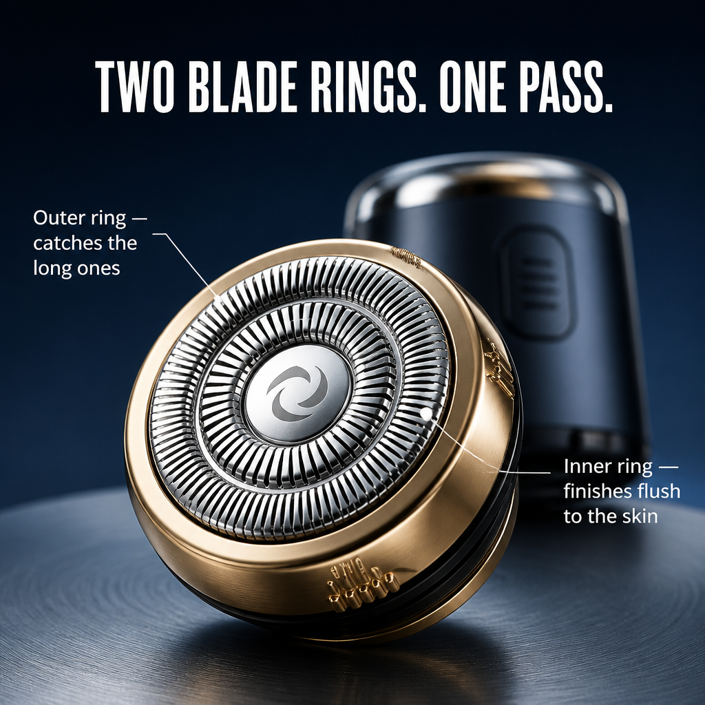 VeloTrim™ — Tame Stubble in 5 Minutes With a Pocket-Sized Capsule Shaver