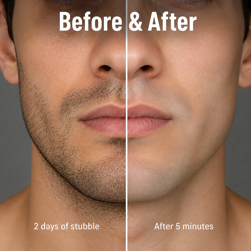 VeloTrim™ — Tame Stubble in 5 Minutes With a Pocket-Sized Capsule Shaver