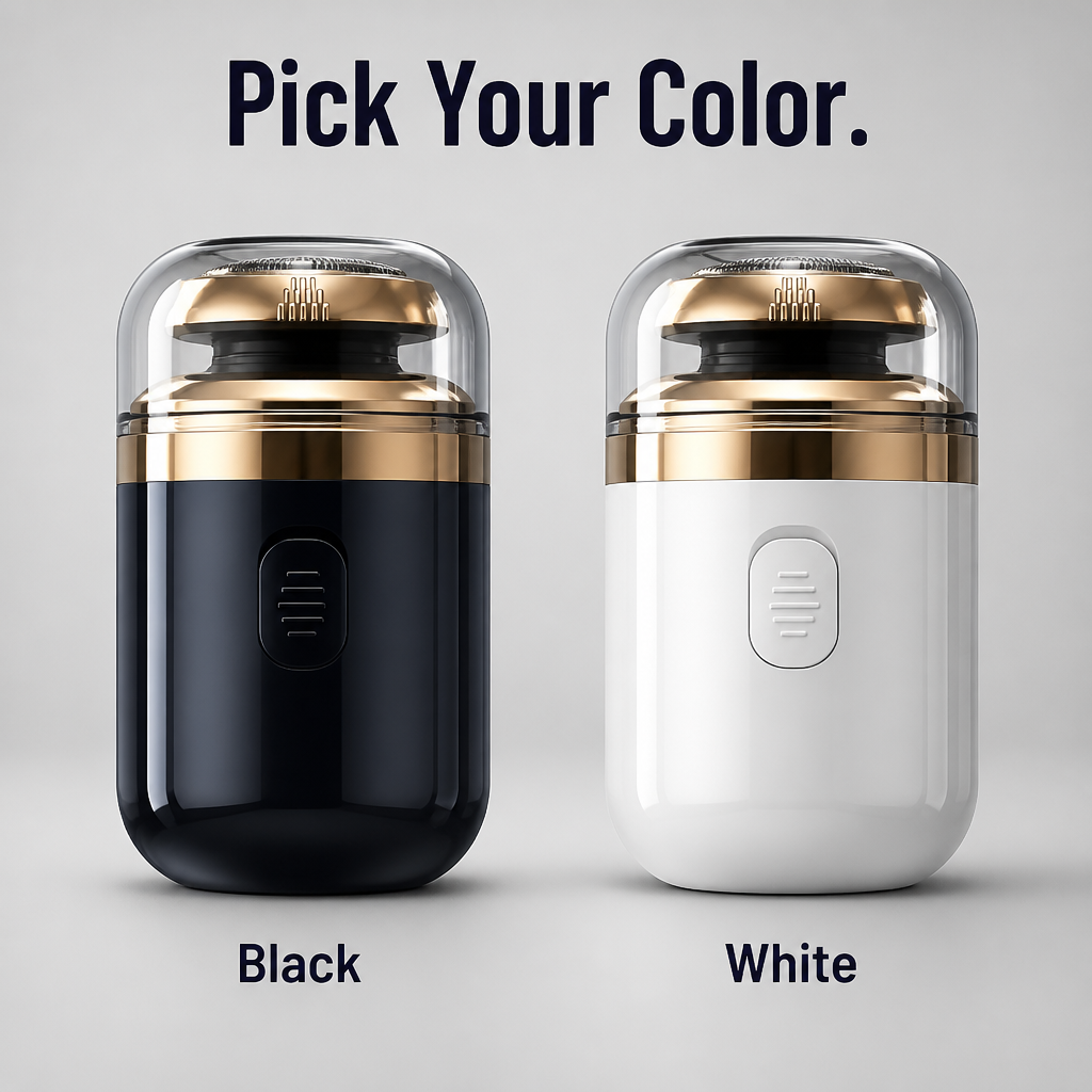 VeloTrim™ — Tame Stubble in 5 Minutes With a Pocket-Sized Capsule Shaver