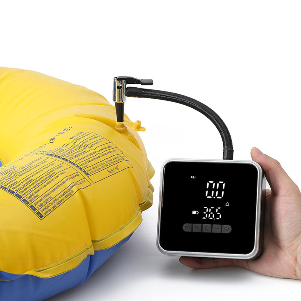 Portable Tire Pump for Vehicles and Bicycles – Quick Inflation