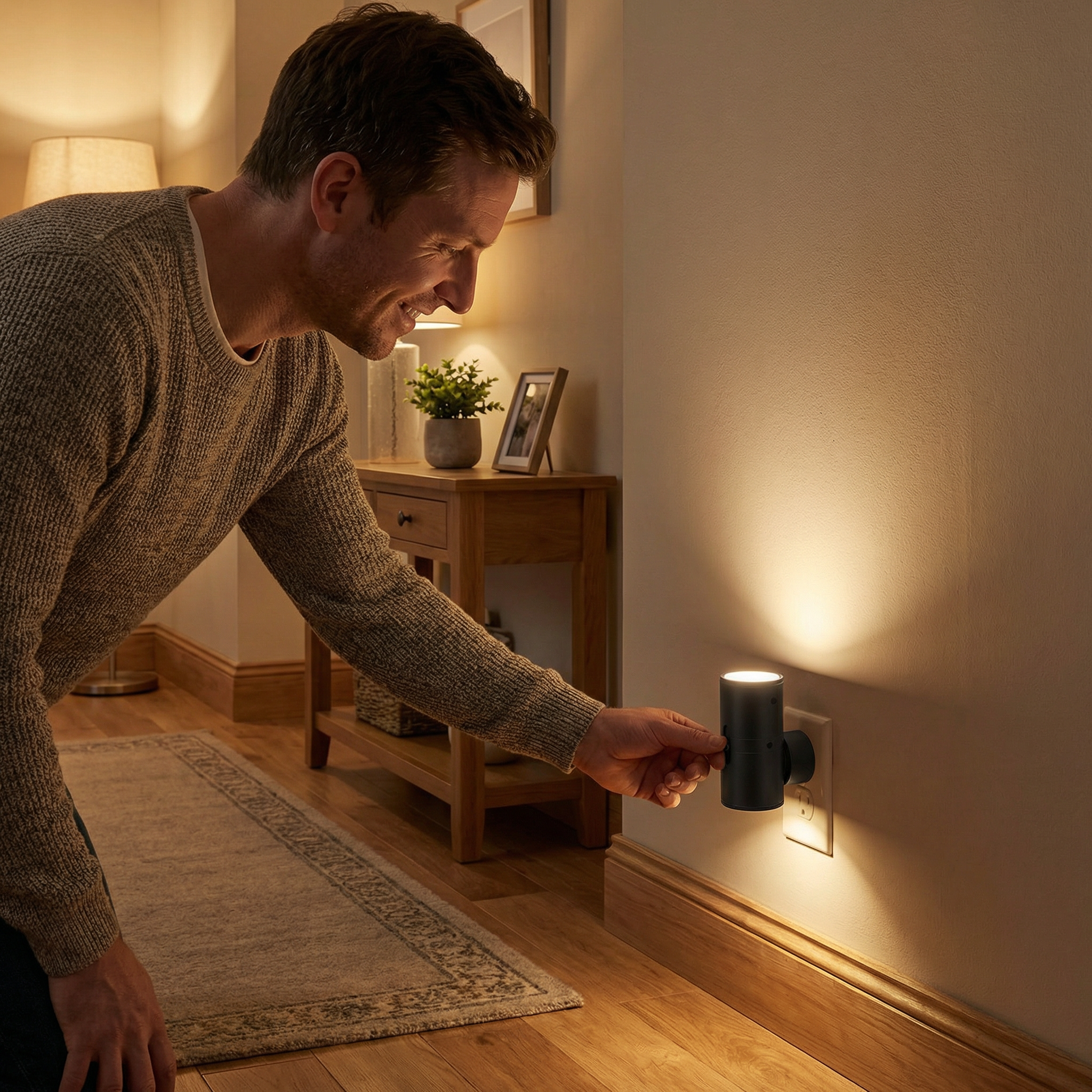 Night Light with Light Sensor for Wall Outlet