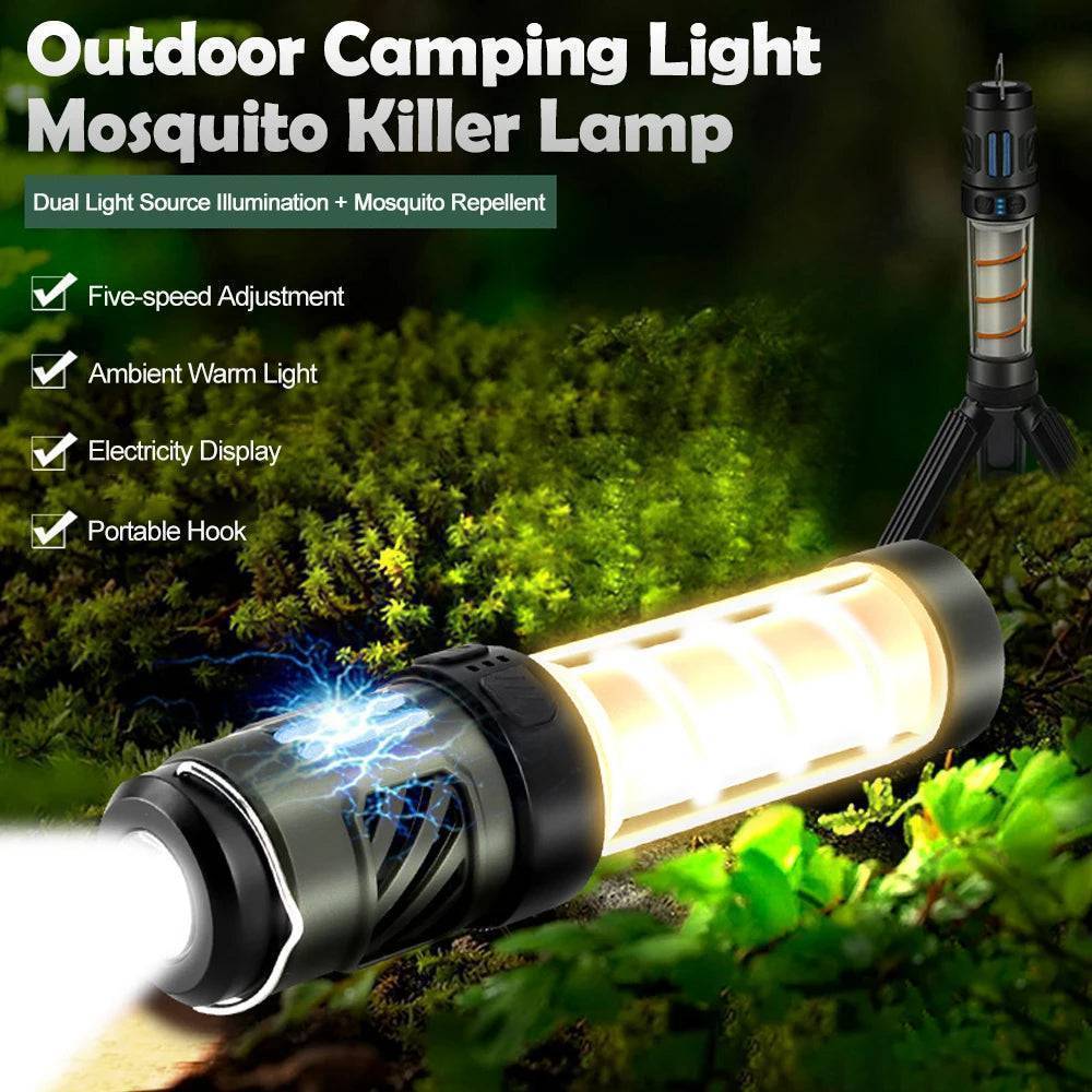 Camping Lantern with Insect Repellent for Outdoor Use