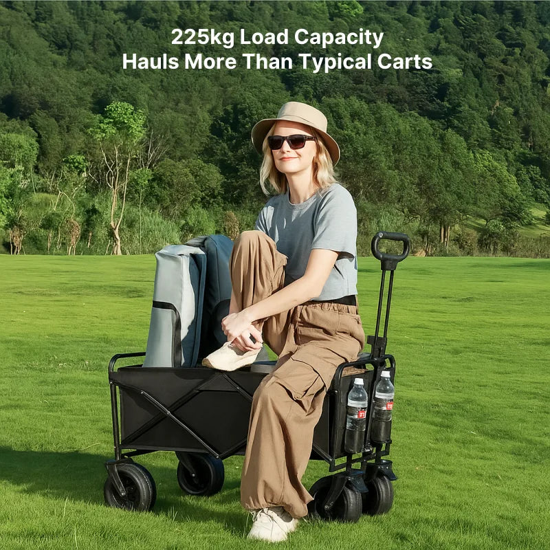 Portable Folding Cart for Outdoor Activities and Camping