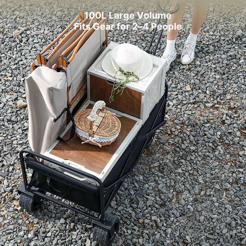 Portable Folding Cart for Outdoor Activities and Camping