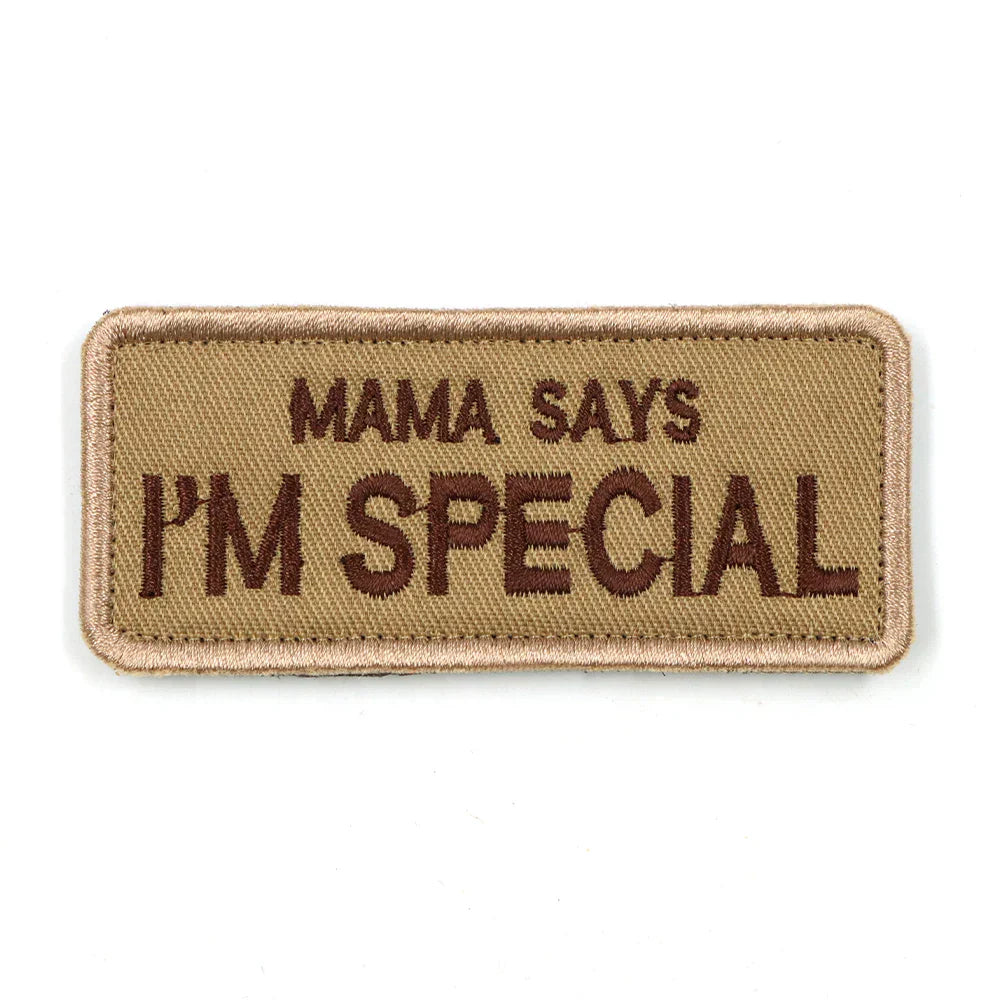 ID Badge Patches for Dog Harness - Hook and Loop Attachments