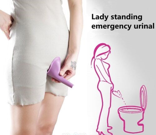 Silicone Urinal Funnel for Women – Reusable Outdoor Solution